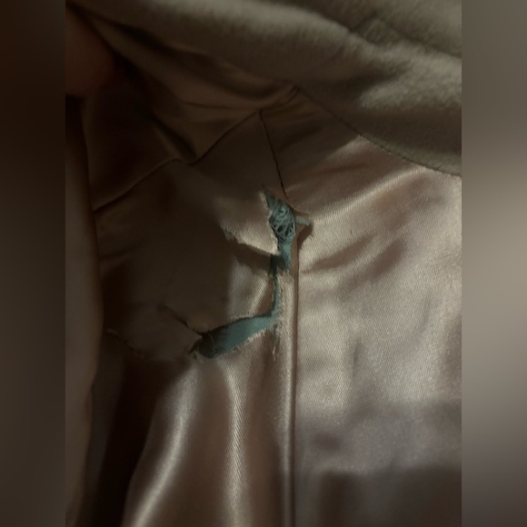 HANNAH Vintage Australian Lambswool Longline Dress Coat - Picture 5 of 6